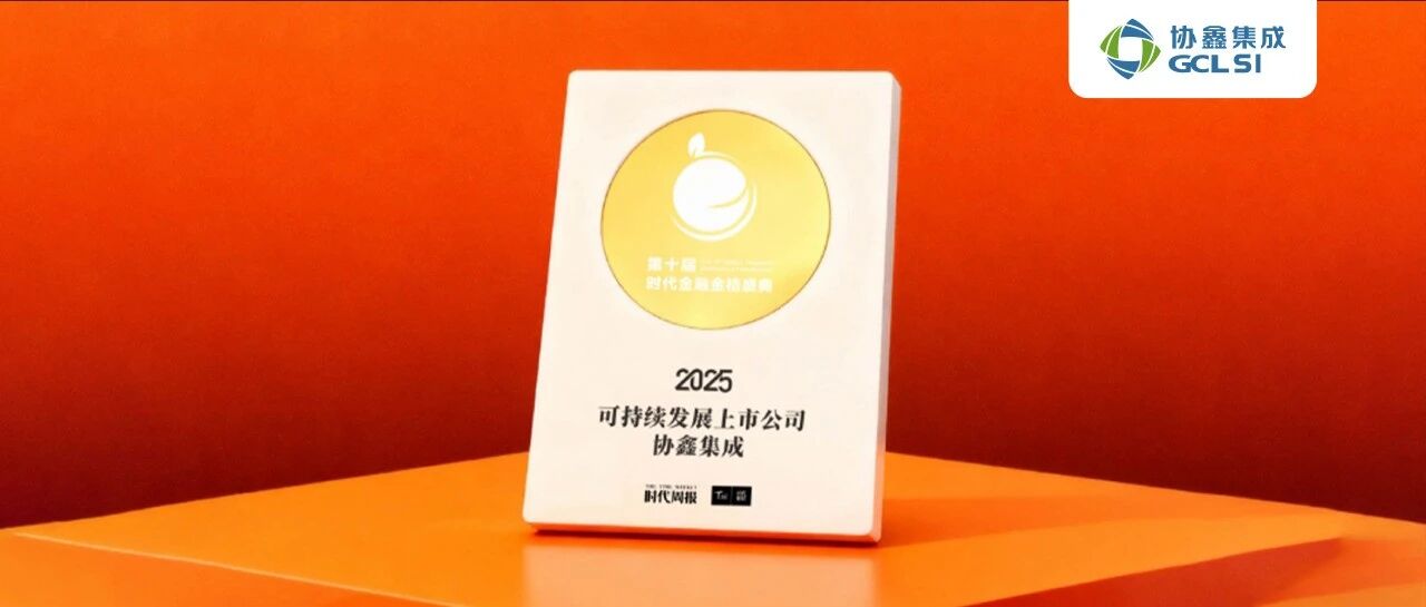 350vip8888新葡的京集团集成获“时代金融金桔奖” 携手GSSA联盟打造光伏行业绿色生态